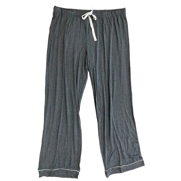 Stars Above Womens Gray Long Sleeve Top and Pants Pajama Set Plus Size 1X 2X 3X - Picture 4 of 10